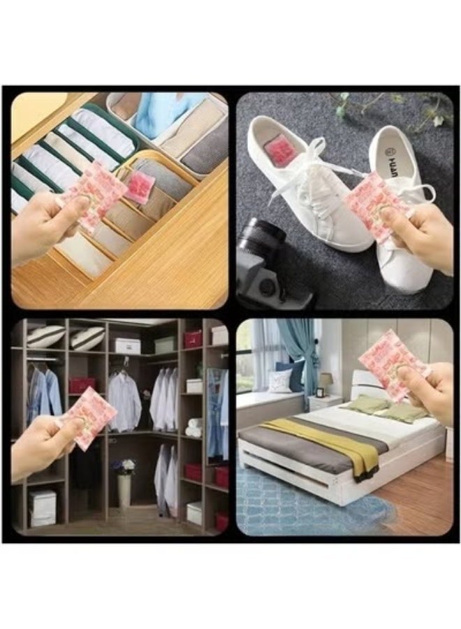 Camphor Fragrance Balls 48 PCS – Rose Scent Clothes Protector for Drawers, Closets and Wardrobes - Image 5