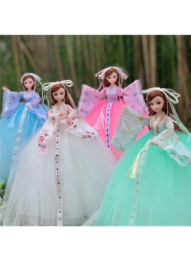 Large Size Hanfu Fairy Doll Costume Antique Children's Day Gift Gift Doll 50cm Wholesale-Color:Xiangfei Red - Image 5