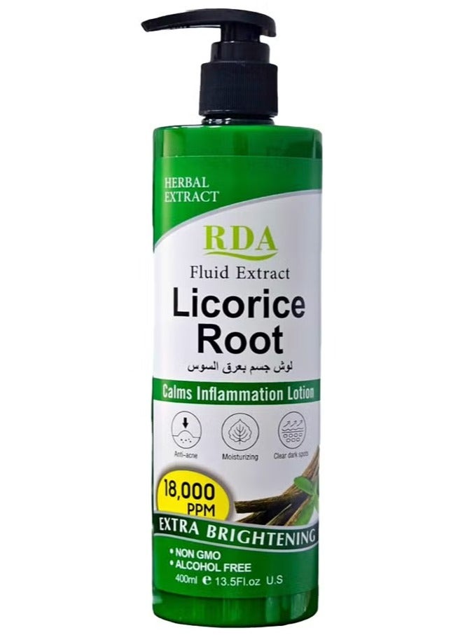 Licorice Root Moisturizing Lotion 400ml