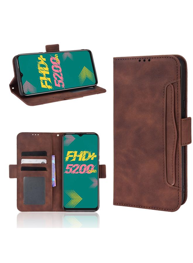 S-TOP Case For Infinix Hot 11 Skin Feel Calf Pattern Leather Phone Case - Image 1