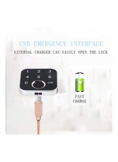 Y&D Drawer Lock Fingerprint Password 2 in 1 Cabinets Smart Keyless Electronic for Wardrobe Cabinet Box  - Image 5
