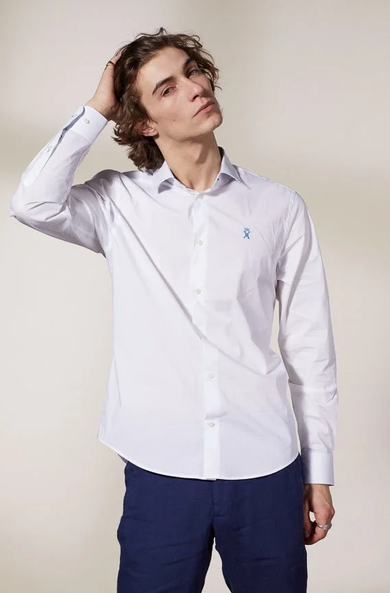 Vicomte A. Clovis White Shirt 100% Cotton