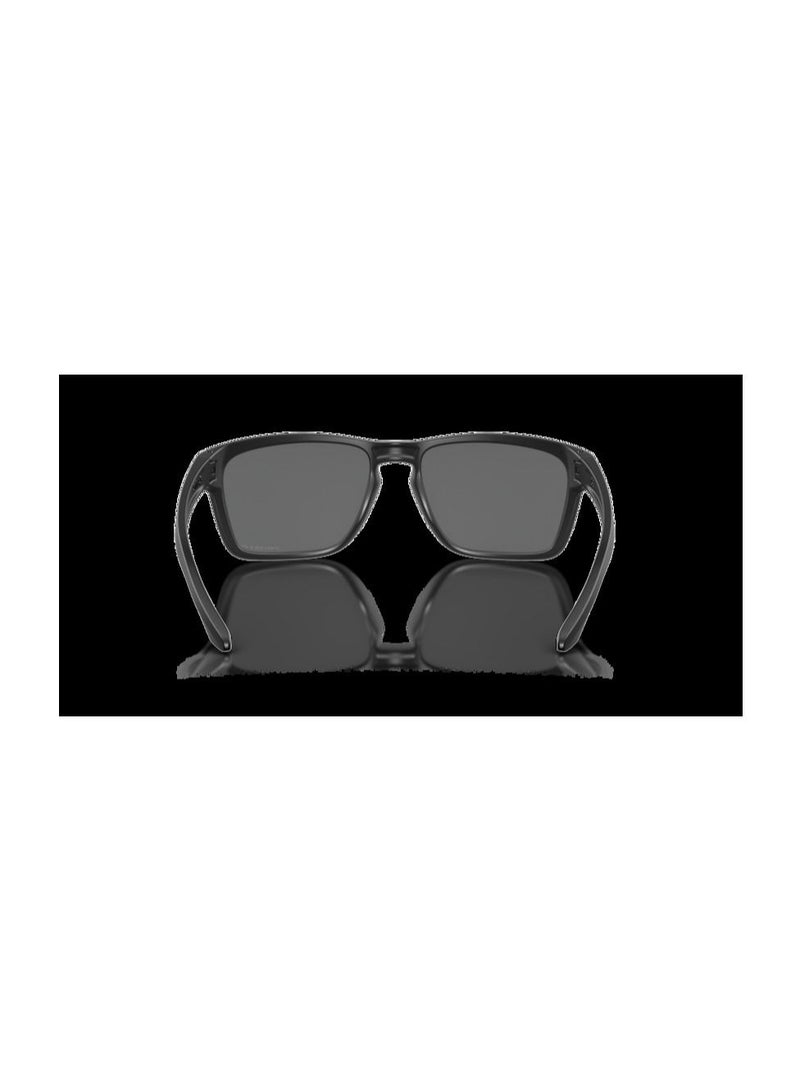 OAKLEY نظارة شمسية أوكلي سيلاس للرجال 0OO944857 بريزم سوداء مستقطبة - Image 3