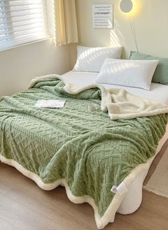 Sharpdo Coral Flannel Thickened Lambswool Blanket Sofa Blanket 180*200CM  - Image 3