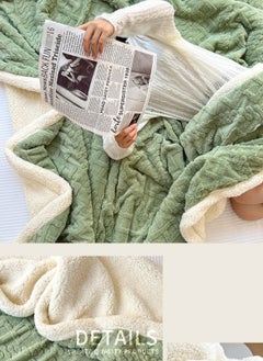 Sharpdo Coral Flannel Thickened Lambswool Blanket Sofa Blanket 180*200CM  - Image 5