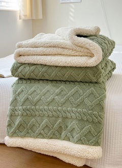 Sharpdo Coral Flannel Thickened Lambswool Blanket Sofa Blanket 180*200CM  - Image 2