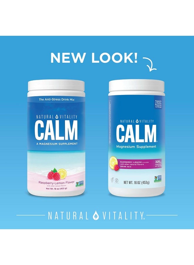 Calm Magnesium Citrate Supplement Antistress Drink Mix Powder Gluten Free Vegan & Nongmo Raspberry Lemon 16 Oz - pzsku/Z9CD97D5CE46334281233Z/45/_/1695145264/00d28a8f-3ed3-40e1-a9d5-0f3368291f4f