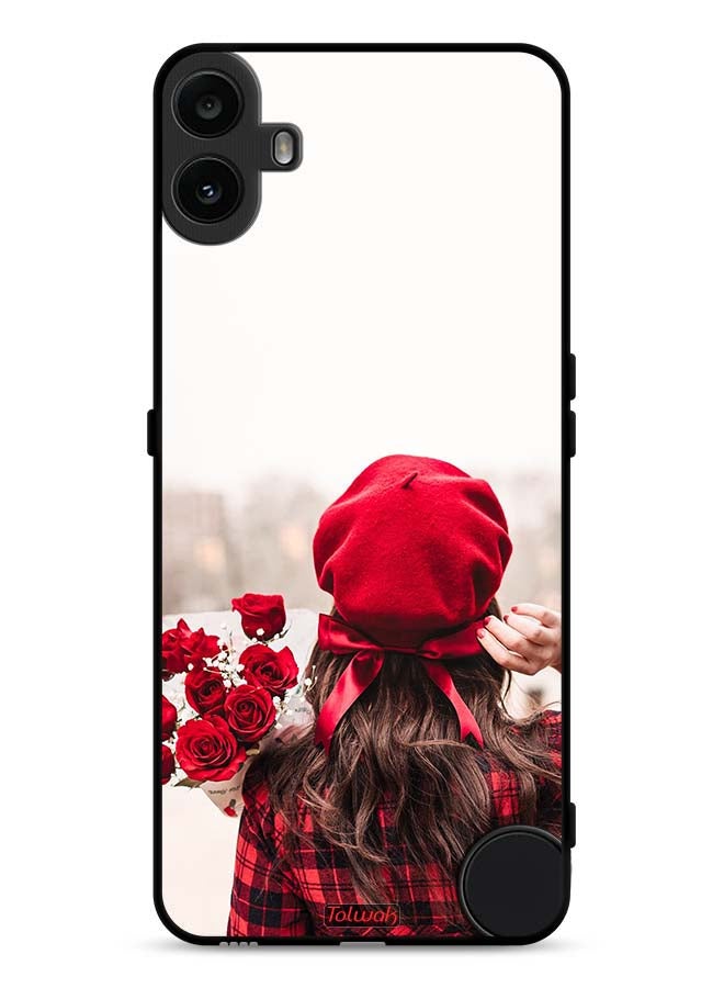 Tolwak Nothing CMF Phone 1 Protective Case Cover Holding Flowers - Image 1