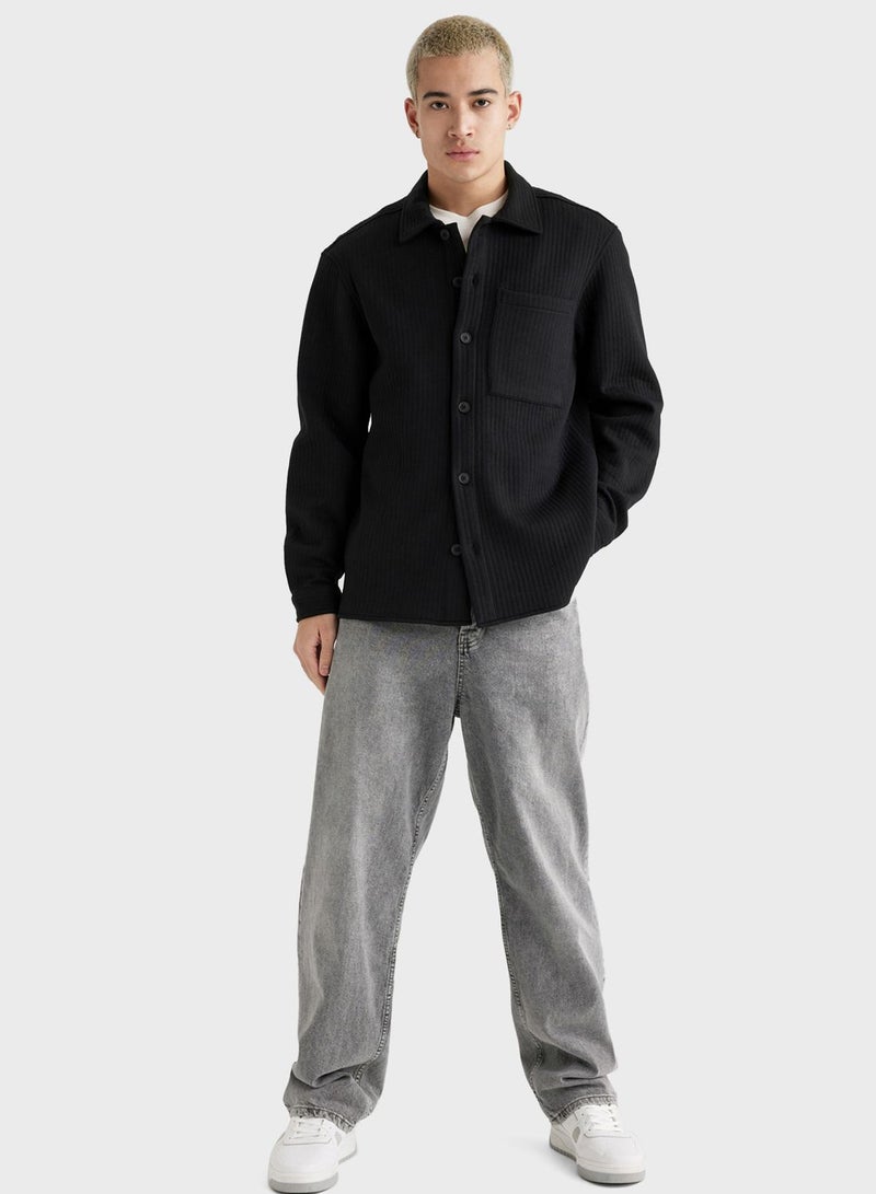 DeFacto Man Regular Fit Long Sleeve Shirt  - Image 3