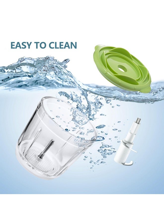 Bear Baby Food Maker, Baby Food Processor Set with Baby Food Containers, Silicone Spoons, Baby Food Puree Blender for Fruit, Vegetable, Meat, Make Fresh and Nutritious Meals for Your Little One - Image 4