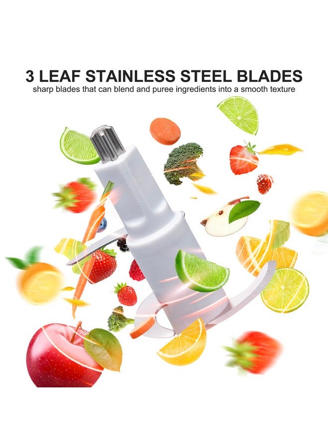 Bear Baby Food Maker, Baby Food Processor Set with Baby Food Containers, Silicone Spoons, Baby Food Puree Blender for Fruit, Vegetable, Meat, Make Fresh and Nutritious Meals for Your Little One - Image 3