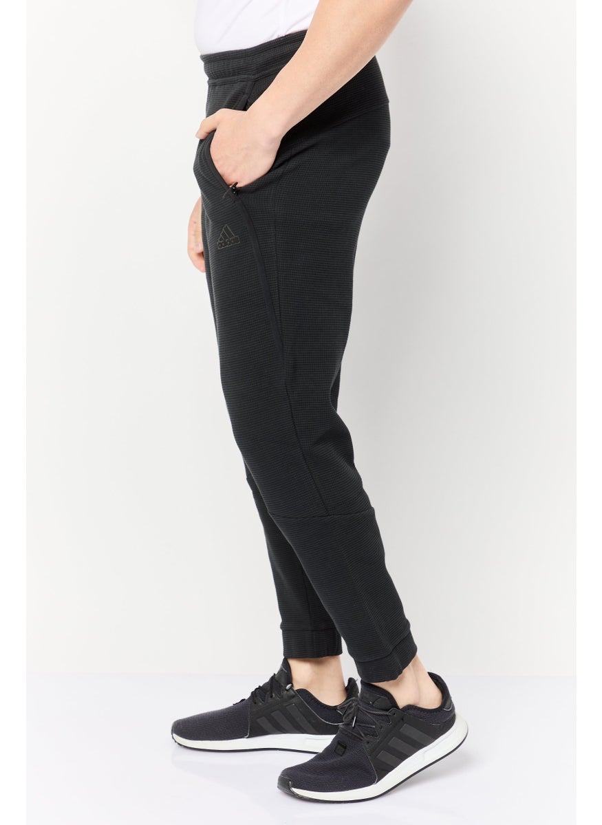 Adidas - Men Regular Fit Outdoor Track Pants, Black - Image 1