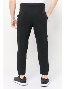 Adidas Men Regular Fit Outdoor Track Pants, Black  - Image 4