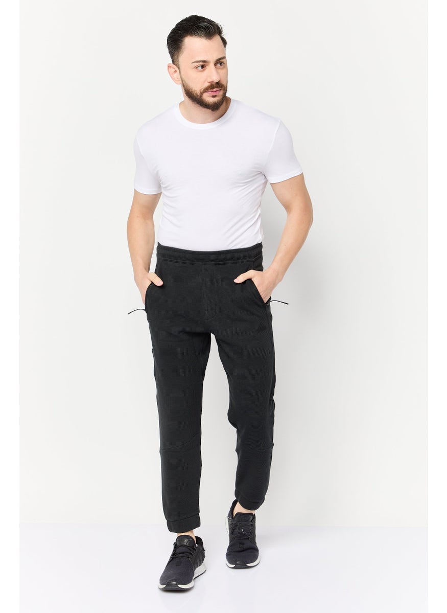 Adidas - Men Regular Fit Outdoor Track Pants, Black - Image 1