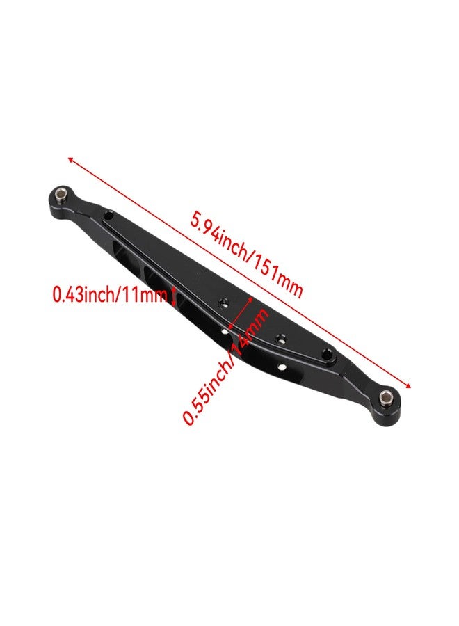 BQLZR RC1:10 Black AX31008BL Aluminium Rear Lower Chassis Linkage Link Upgrade Parts - Image 4