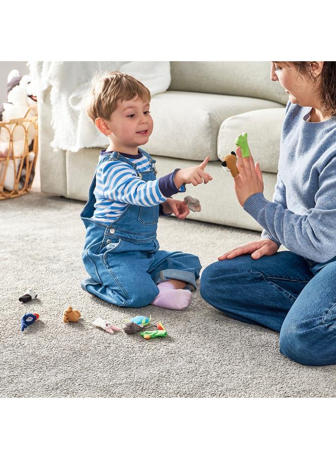 زبون دمية الأصابع، ألوان مختلطة - Image 2