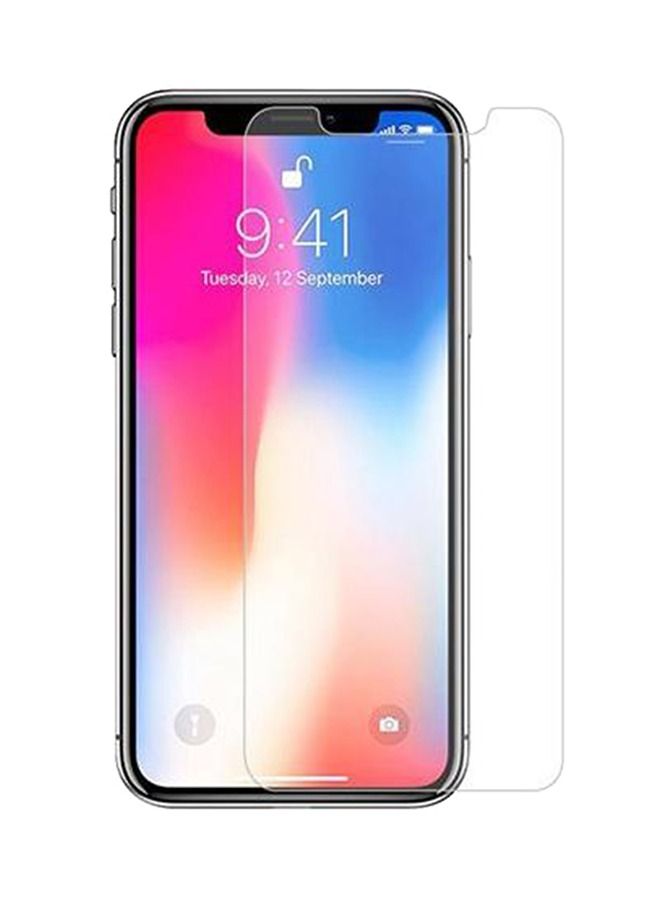 Tempered Glass Screen Protector For Apple iPhone X Clear