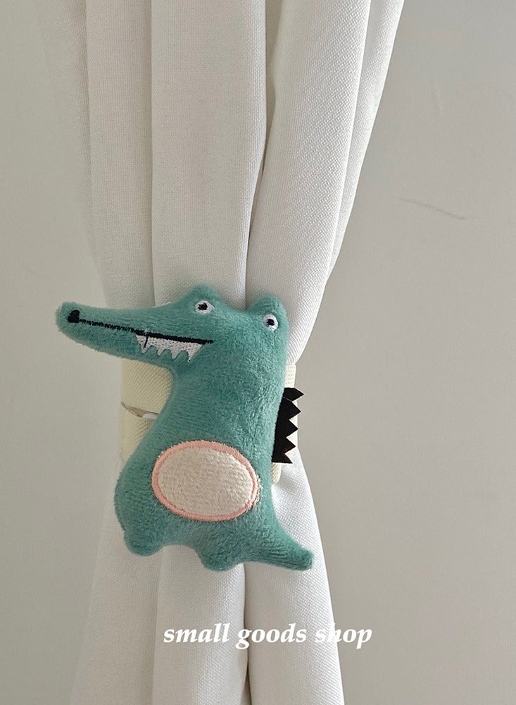 Children's Cartoon Cute Style Curtain Strap With Modern Minimalist Style Bedroom Curtain Buckle（1 Pair）