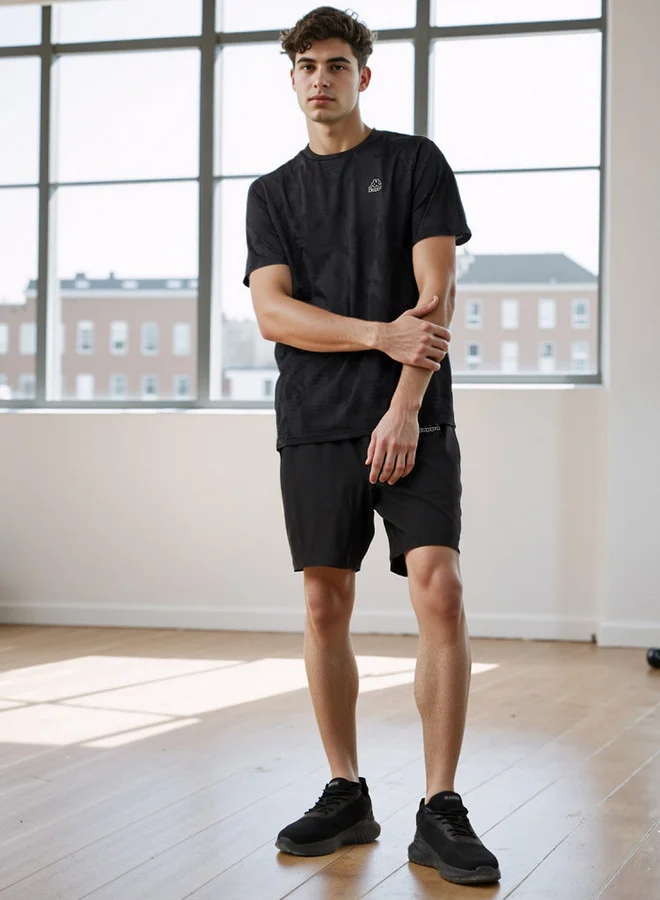 كابا تيشيرت كابا بطباعة الشعار للأداء