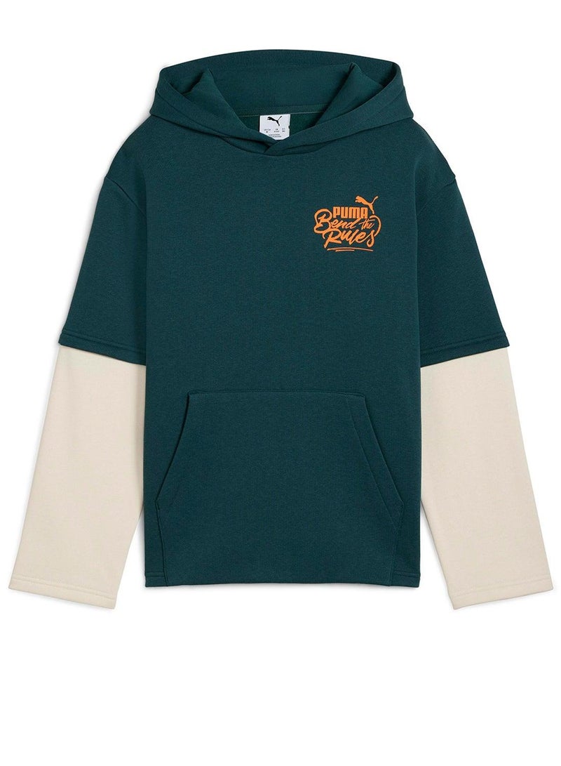 PUMA Mid 90S Layered Hoodie - Image 1