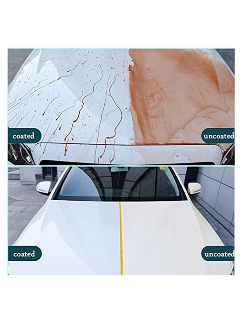 SYOSI Car Scratch Repair Nano Spray, 2 Pcs Coating Renewal Agent, Car Nano Repairing Spray, Car Coating Wax Polishing Spray, Fast Repairing Scratch Spray, for All Car Body 120ML - Image 4