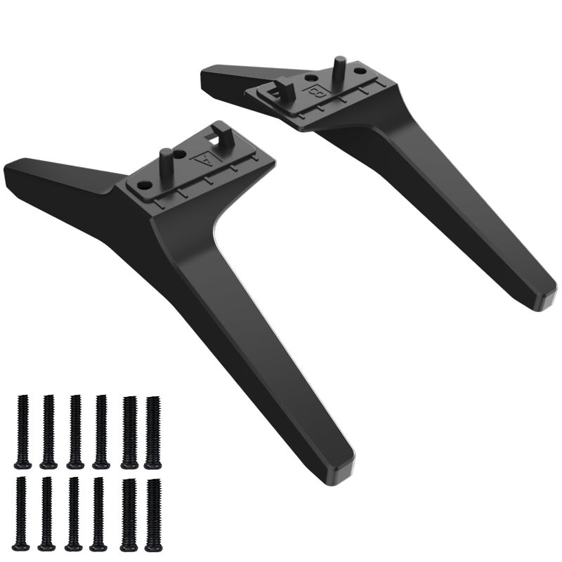 Maozhren Stand for LG TV Legs Only for LG TV Stand 55UK6500 55UJ6300 55UK6300 55UM6900 55UK6090PUA 55UN7300 55LJ550M 50UK6300 50UJ6300 50UK6500 50UK6090 50UM7300 49UJ6300 Only for Models We List