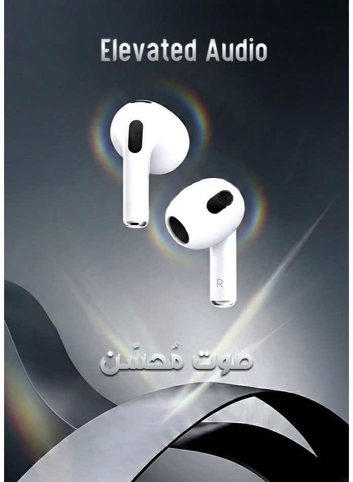 هوكو. سماعات أذن لاسلكية هوكو EW٧٦ بتقنية بلوتوث ٥.٤ | سماعات رأس لاسلكية حقيقية (تي دبليو اس) بتصميم مشابه لسماعات ايربودز مع تحكم باللمس | علبة شحن بسعة ٣٠٠ مللي أمبير | مدة تشغيل تصل إلى ٢٠ ساعة لأجهزة ايفون واندرويد - Image 2