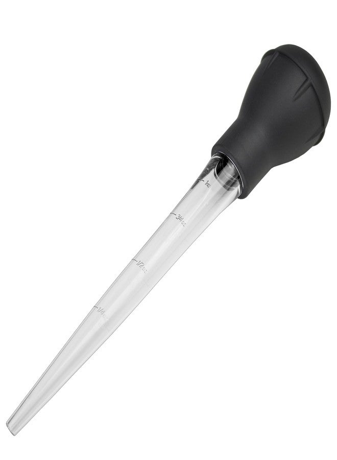 BNYD Turkey Baster with Measurement Markings - 11-Inch Kitchen Baster Syringe & High-Suction Silicone Bulb - Multipurpose Liquid Dropper Tool for Roasting Meats, Poultry, BBQ, Oil & Sauces - Image 3