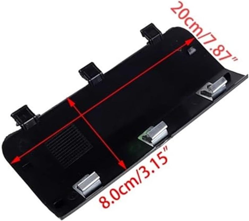 QASULER Rear Bumper Tow Hook Cover Cap for Mercedes - Image 3