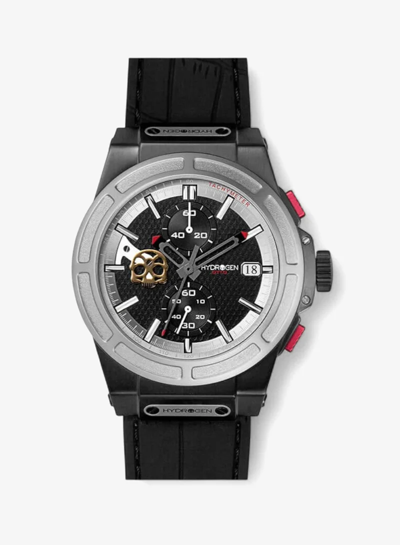 Hydrogen Watch Otto Chrono Silver-Black Watch