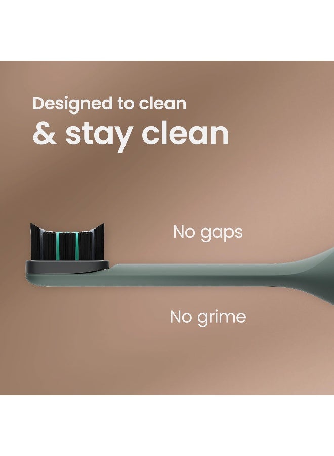 quip Ultra and Ultra Lite EasyClick Brush Pod Refill Heads 4 Pack Verified quip Brush Head Refills for Sonic Electric Toothbrushes Soft Bristles Compact Last 3 Months Each Black - Image 5