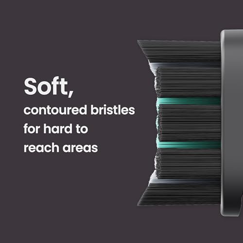quip Ultra and Ultra Lite EasyClick Brush Pod Refill Heads 4 Pack Verified quip Brush Head Refills for Sonic Electric Toothbrushes Soft Bristles Compact Last 3 Months Each Black - Image 3