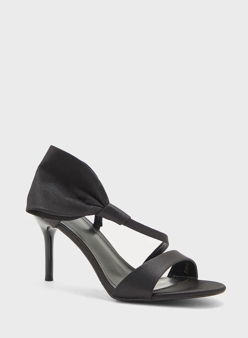 ايلا ليمتد اديشن Oversized Bow Detail  High Heel Sandal