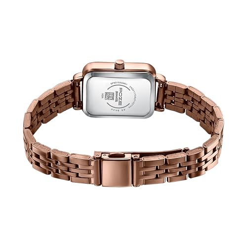 Sonata Poze 6 Cinnamon City Ladies Quartz Red MOP Round Dial Women's Watch | Stainless Steel Strap Material | Watches for Women Analog - SP80133QM01 - Image 2