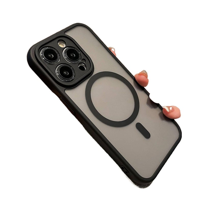 MagSafe Case | PC | Black | Drop Protection | Strong Magnetic | Shockproof Cover for iPhone 16 / 16 Plus / 16 Pro / 16 Pro Max - Image 3