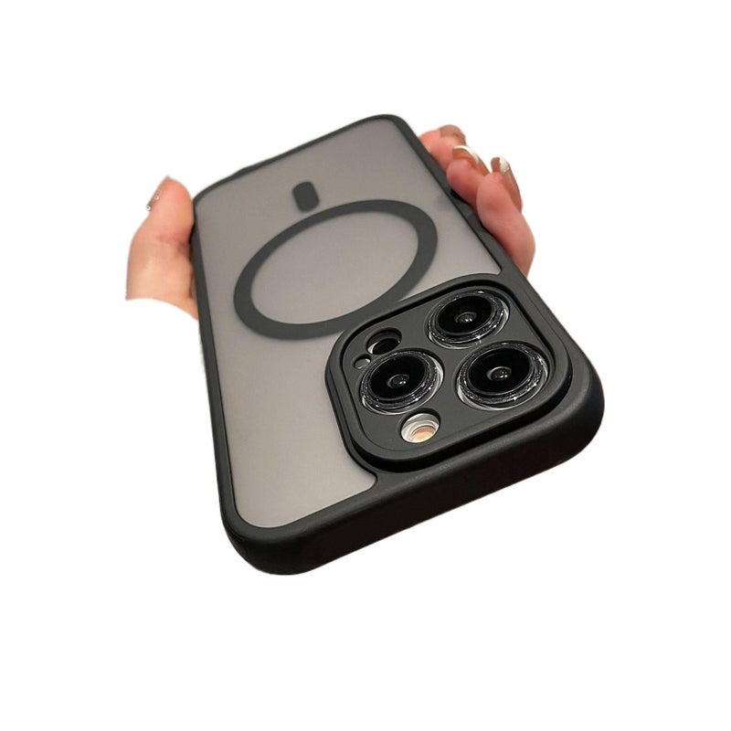 MagSafe Case | PC | Black | Drop Protection | Strong Magnetic | Shockproof Cover for iPhone 16 / 16 Plus / 16 Pro / 16 Pro Max - Image 4