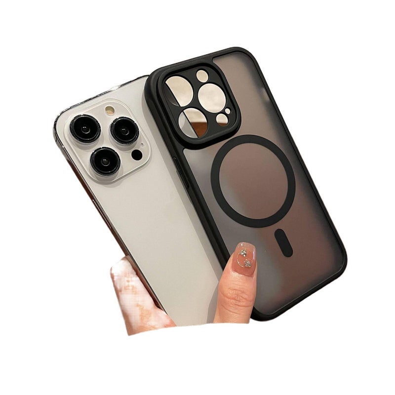 MagSafe Case | PC | Black | Drop Protection | Strong Magnetic | Shockproof Cover for iPhone 16 / 16 Plus / 16 Pro / 16 Pro Max - Image 2