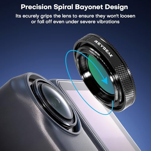 REYGEAK Lens Filter Set for DJI Osmo Nano,4 Pack CPL ND8 ND16 ND32,Nano-Coated HD Optical Glass,Neutral Density Polarizing Lens Filters for DJI Nano Lens Accessories,Aluminum Frame - Image 5