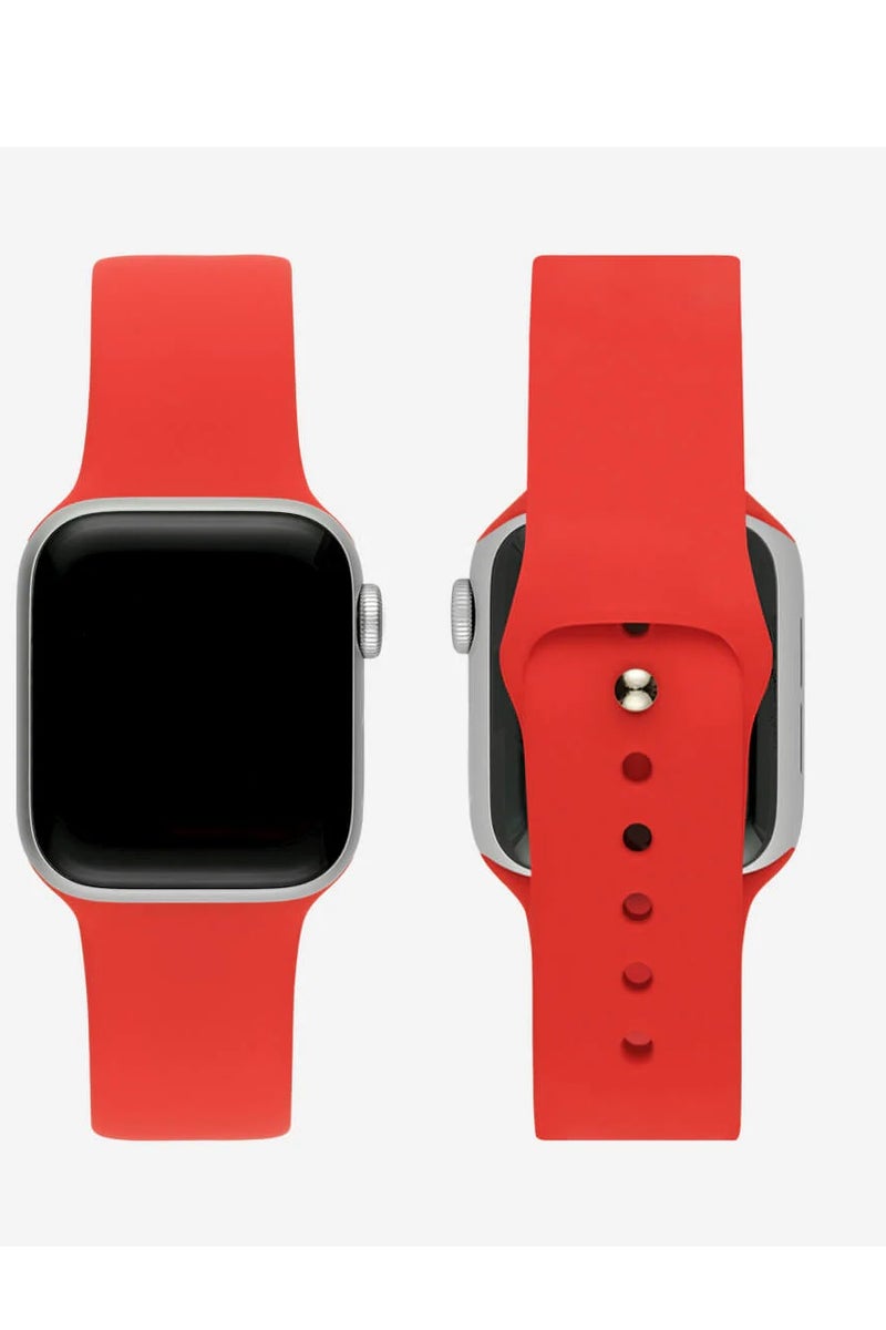 Soft silicone TPU band strap compatible for apple watch 38/40/41/42mm - Image 2