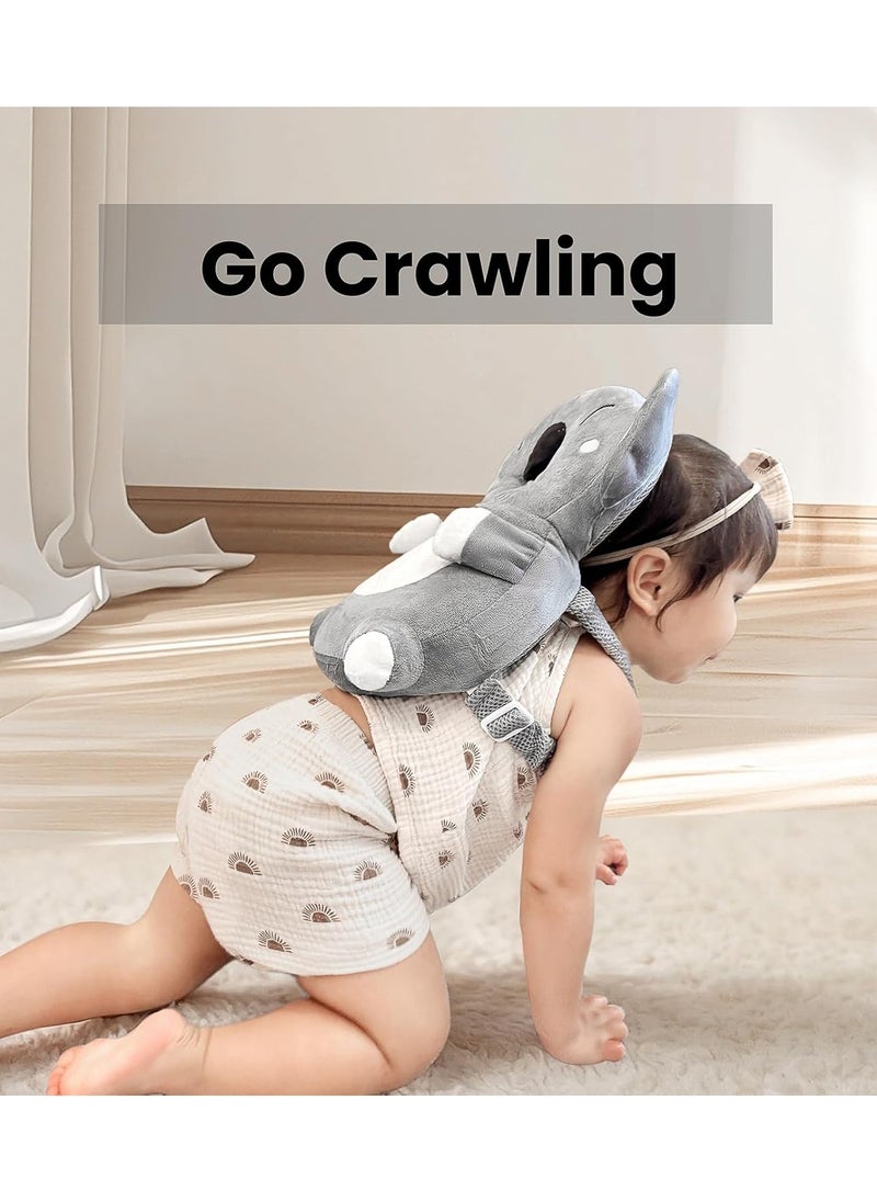 Generic - Baby Head Protector Backpack for Falling Crawling and Walking Toddler Essentials Harness Infant Koala Toys Helmets Baby Lover Gifts for 0.5-3 Years - Image 1