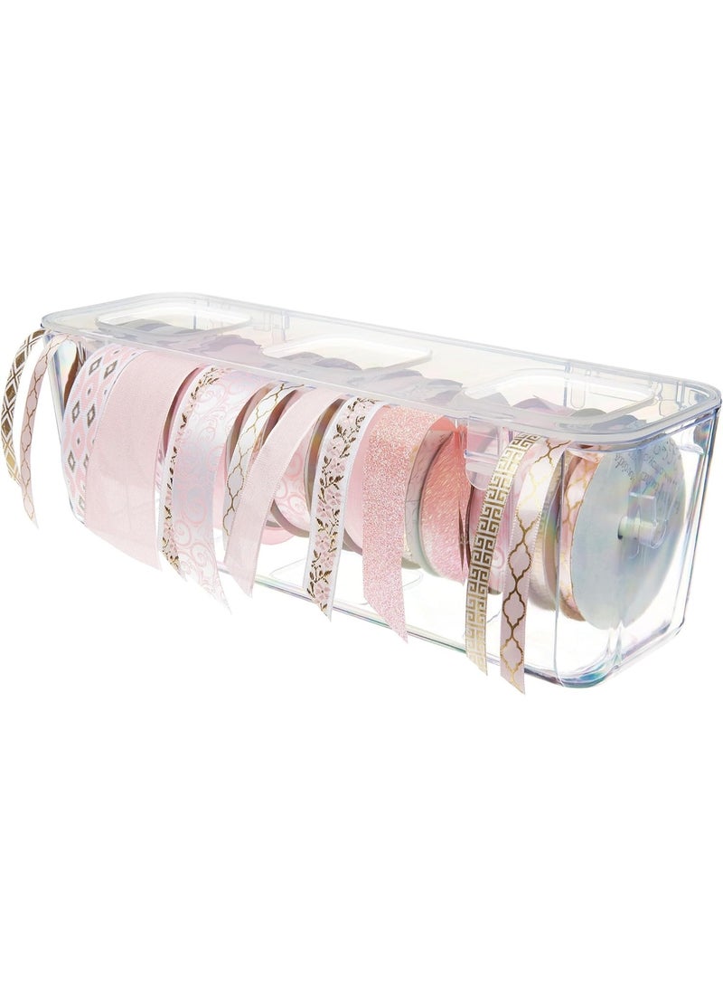 Deflecto Ribbon Dispenser, Clear - Image 5