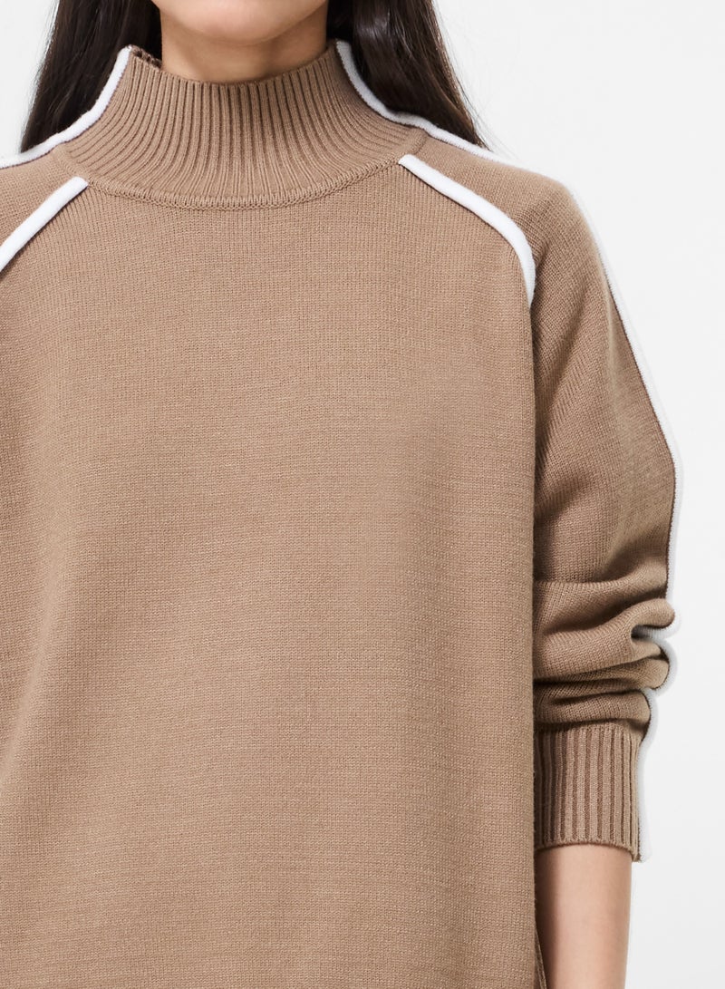 French Connection Jordan High Nk Ls Jumper - Image 5