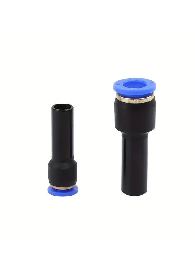 PGJ12 10 Blue 5 Pack Pneumatic Quick Coupling Connectors Leak Proof Air Tube Adapters - Image 5
