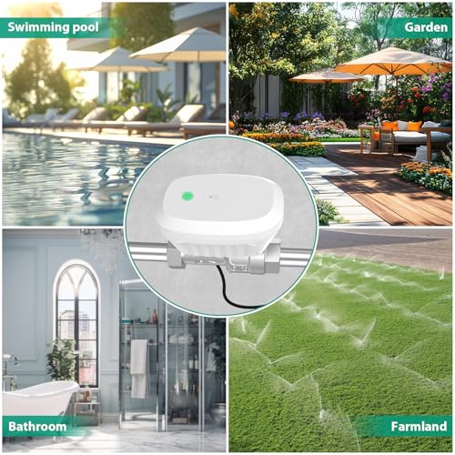 FRANKEVER DN20 Smart Water Valve 3/4 Smart Water Management System WiFi Remote Control Faucet Timer for Hose, Sprinkler Water Timer Auto Watering for Plants ,Compatible with Alexa,Google (DN20(3/4")) - Image 4