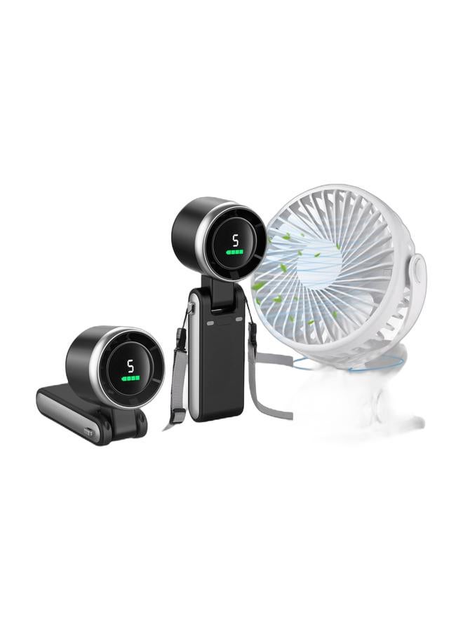 التلقيم مروحة محمولة باليد ومروحة سطح المكتب - Image 1