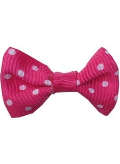 Fuchsia Satin Ready-made Bow 10 Pieces