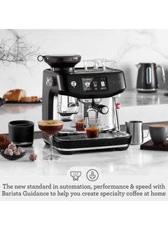 Sage The Oracle Jet, Professional Coffee Machine with Manual and Automatic Milk Frother, Black Tuffle - UAE Version, 2 Year Manufacturer Warranty  - Image 2