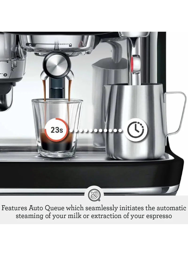 Sage The Oracle Jet –Dual Boiler Espresso Machine with Integrated Grinder,Auto Grind & Tamp,Manual & Auto Milk Frother,LCD Display – Brushed Stainless Steel- UAE Version,2 Year Manufacturer Warranty