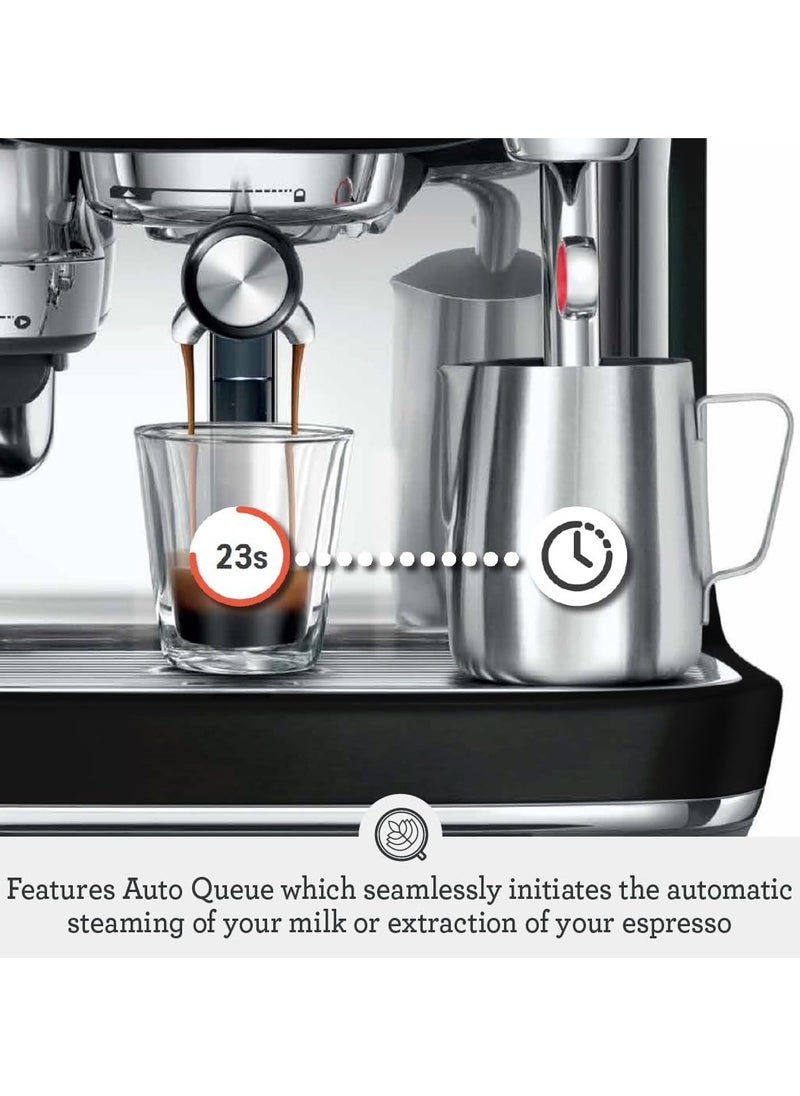 Sage - The Oracle Jet, Professional Coffee Machine with Manual and Automatic Milk Frother, Black Tuffle - UAE Version, 2 Year Manufacturer Warranty - Image 1