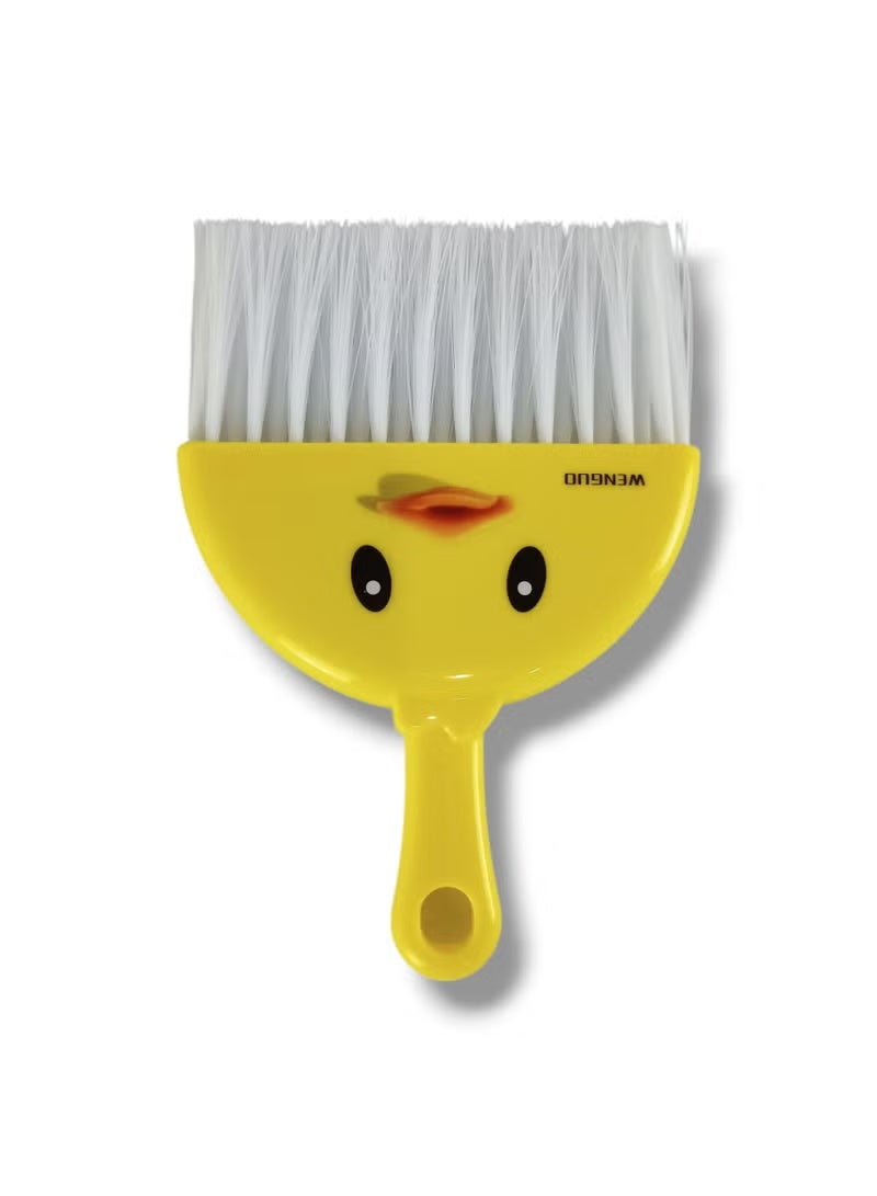 Generic Mini Cute Duck Desktop Cleaning Brush & Dustpan Set – Compact Tabletop Sweeper for Crumbs, Keyboard, Kitchen Counters, Car Interior, Soft Bristles – Easy Grip, Portable & Durable (1 Set) - Image 4